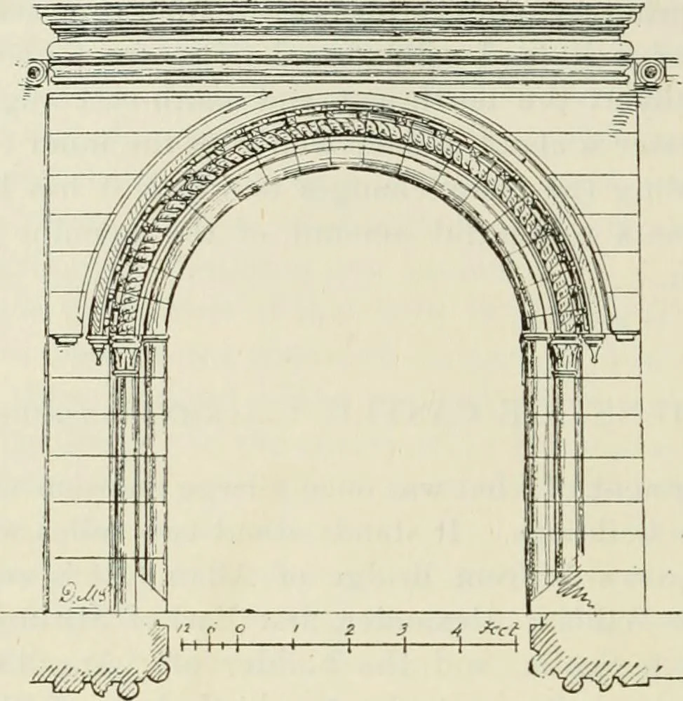 An illustration from The castellated and domestic architecture of Scotland, from the twelfth to the eighteenth century, 1887, leaf 425