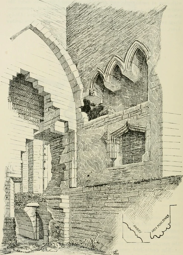 An illustration from The castellated and domestic architecture of Scotland, from the twelfth to the eighteenth century, 1887, leaf 427