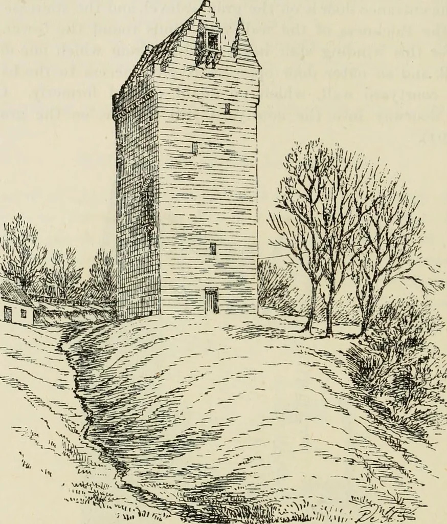 An illustration from The castellated and domestic architecture of Scotland, from the twelfth to the eighteenth century, 1887, leaf 43