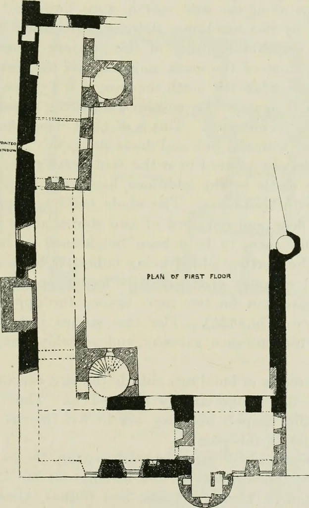 An illustration from The castellated and domestic architecture of Scotland, from the twelfth to the eighteenth century, 1887, leaf 430