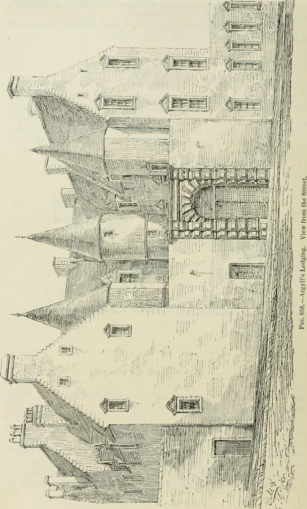 An illustration from The castellated and domestic architecture of Scotland, from the twelfth to the eighteenth century, 1887, leaf 433