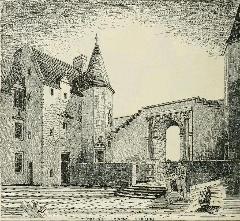 An illustration from The castellated and domestic architecture of Scotland, from the twelfth to the eighteenth century, 1887, leaf 435