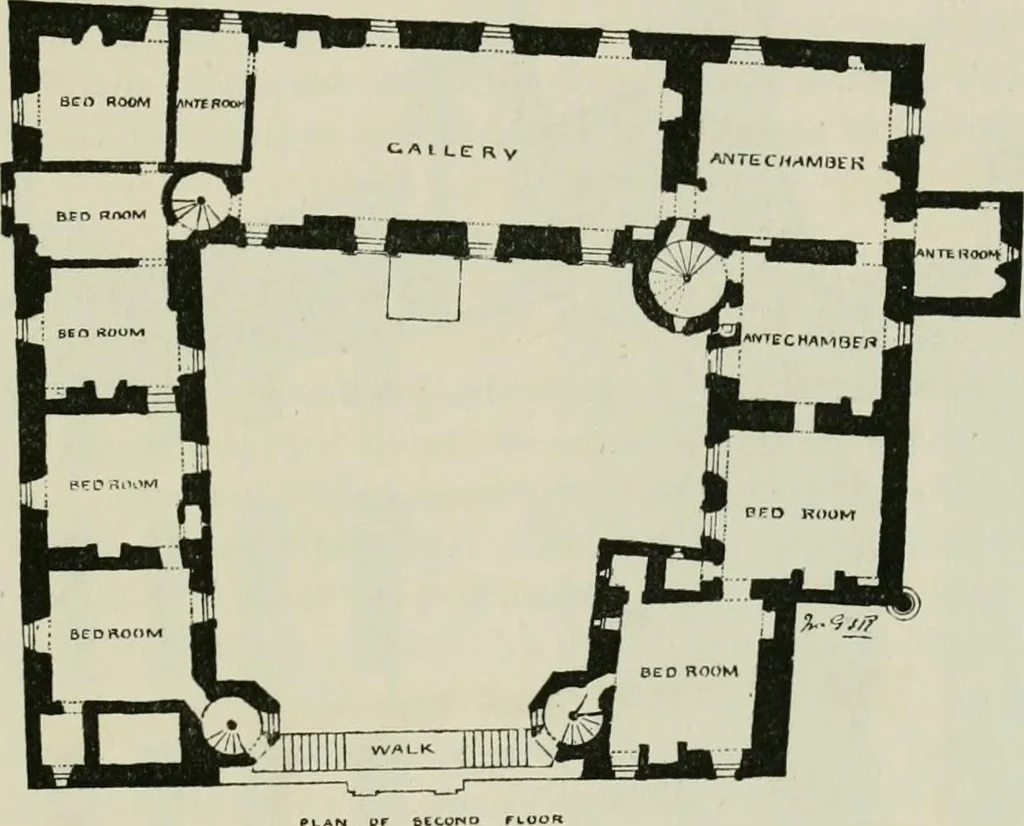 An illustration from The castellated and domestic architecture of Scotland, from the twelfth to the eighteenth century, 1887, leaf 438