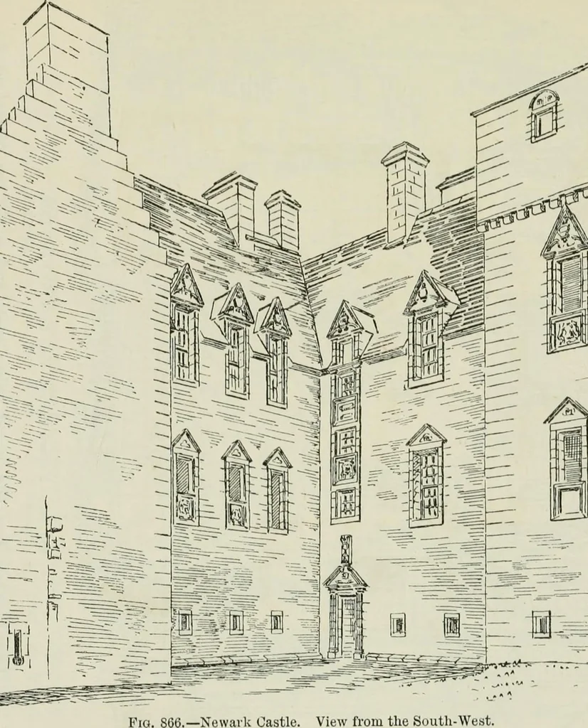 An illustration from The castellated and domestic architecture of Scotland, from the twelfth to the eighteenth century, 1887, leaf 442