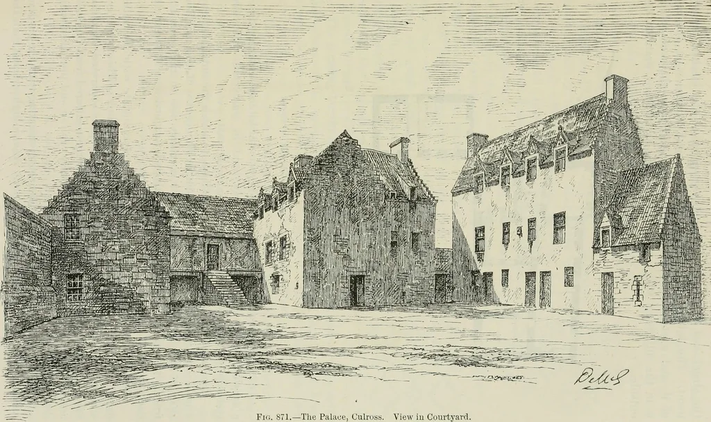 An illustration from The castellated and domestic architecture of Scotland, from the twelfth to the eighteenth century, 1887, leaf 448