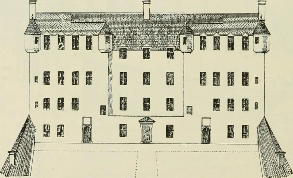 An illustration from The castellated and domestic architecture of Scotland, from the twelfth to the eighteenth century, 1887, leaf 459