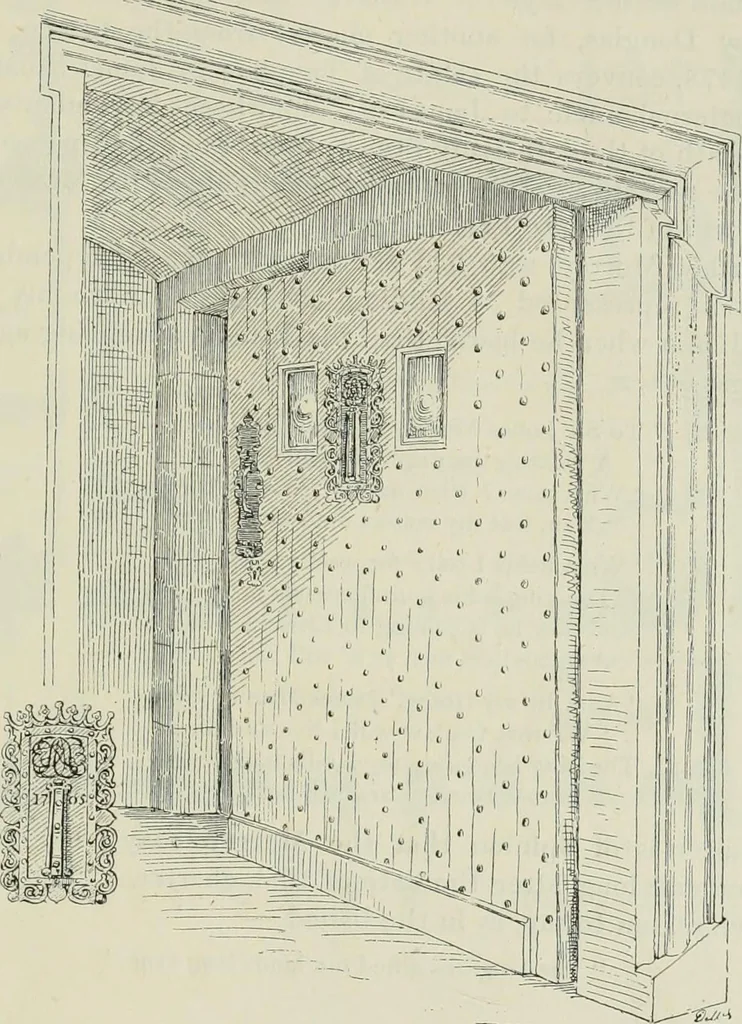 An illustration from The castellated and domestic architecture of Scotland, from the twelfth to the eighteenth century, 1887, leaf 460