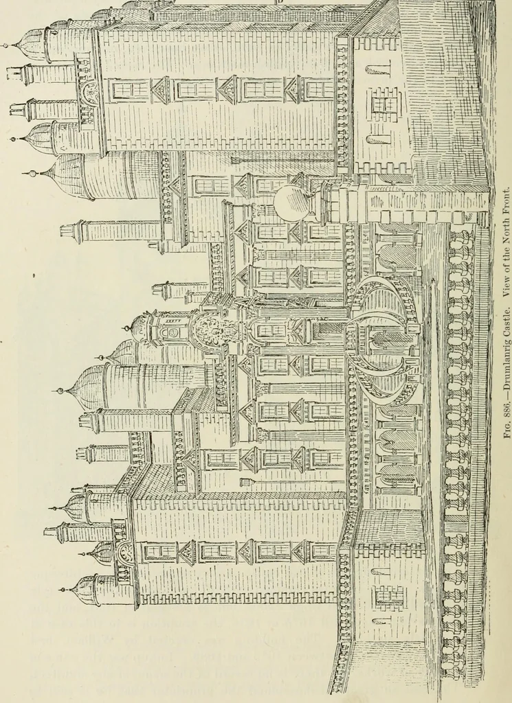 An illustration from The castellated and domestic architecture of Scotland, from the twelfth to the eighteenth century, 1887, leaf 467