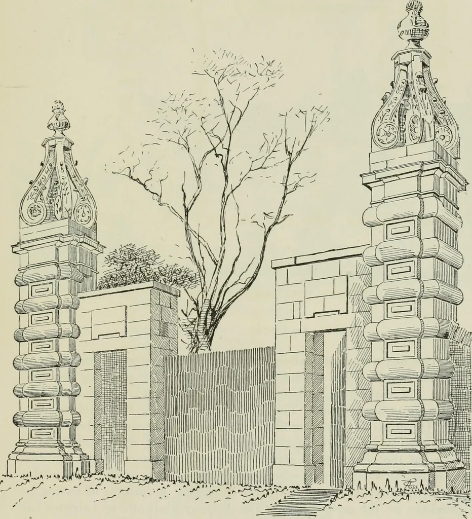 An illustration from The castellated and domestic architecture of Scotland, from the twelfth to the eighteenth century, 1887, leaf 470