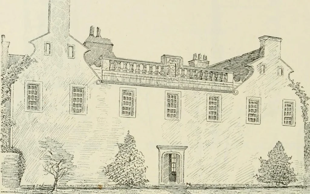 An illustration from The castellated and domestic architecture of Scotland, from the twelfth to the eighteenth century, 1887, leaf 471