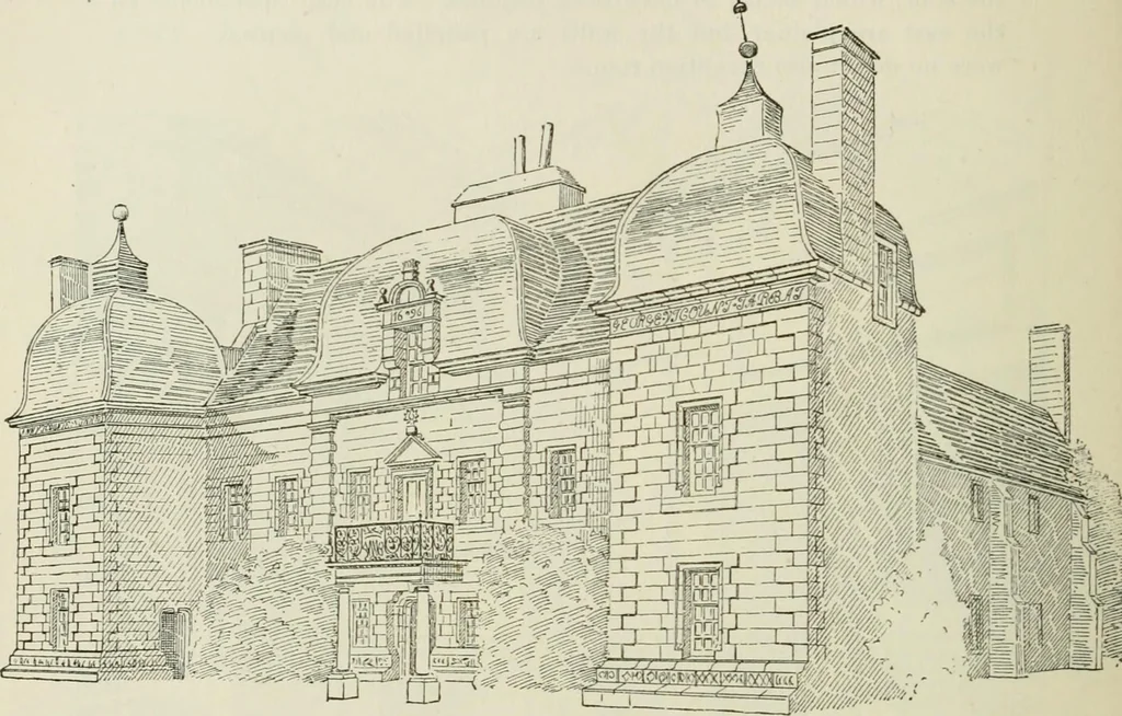 An illustration from The castellated and domestic architecture of Scotland, from the twelfth to the eighteenth century, 1887, leaf 475