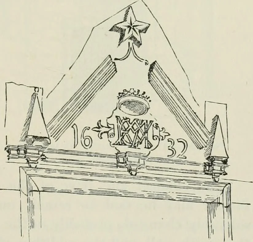 An illustration from The castellated and domestic architecture of Scotland, from the twelfth to the eighteenth century, 1887, leaf 490