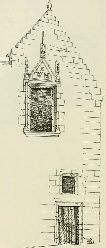 An illustration from The castellated and domestic architecture of Scotland, from the twelfth to the eighteenth century, 1887, leaf 491