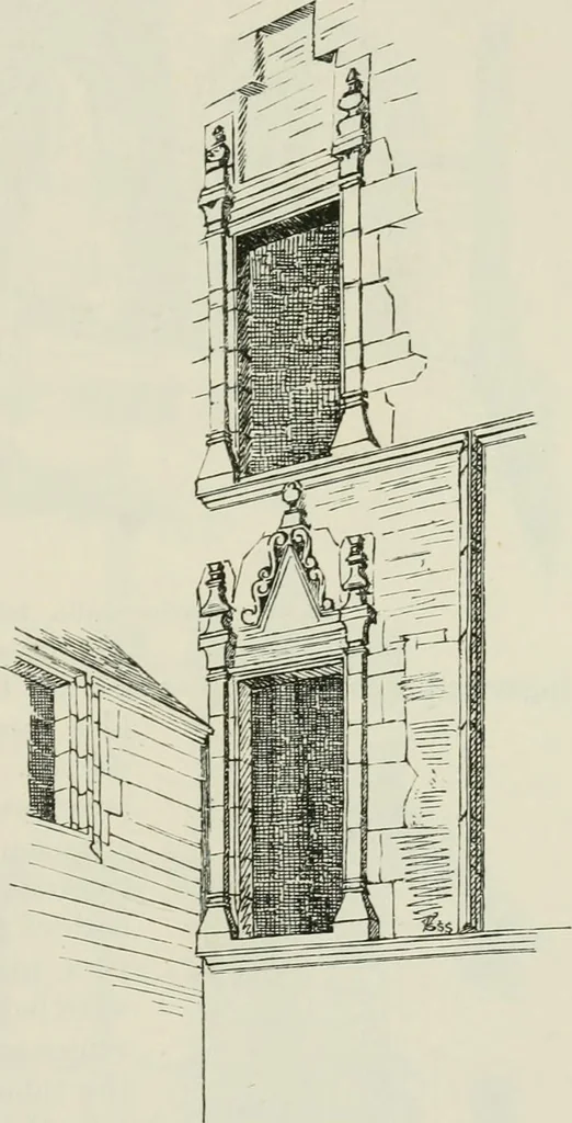 An illustration from The castellated and domestic architecture of Scotland, from the twelfth to the eighteenth century, 1887, leaf 492
