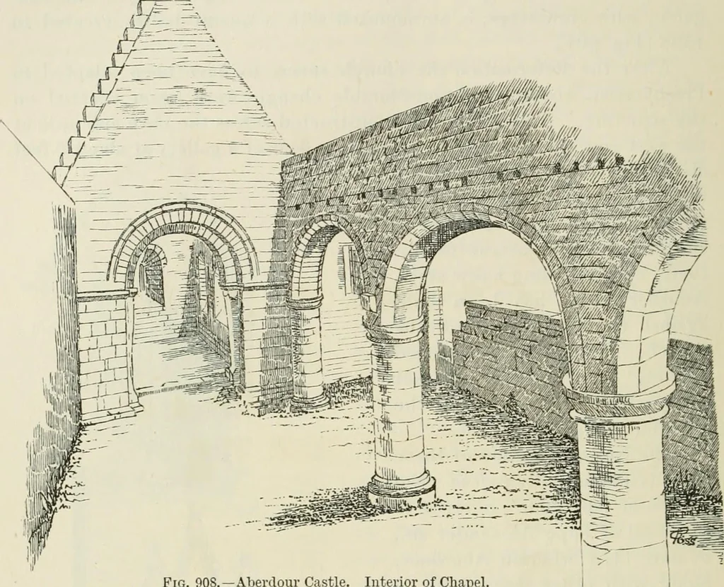 An illustration from The castellated and domestic architecture of Scotland, from the twelfth to the eighteenth century, 1887, leaf 493