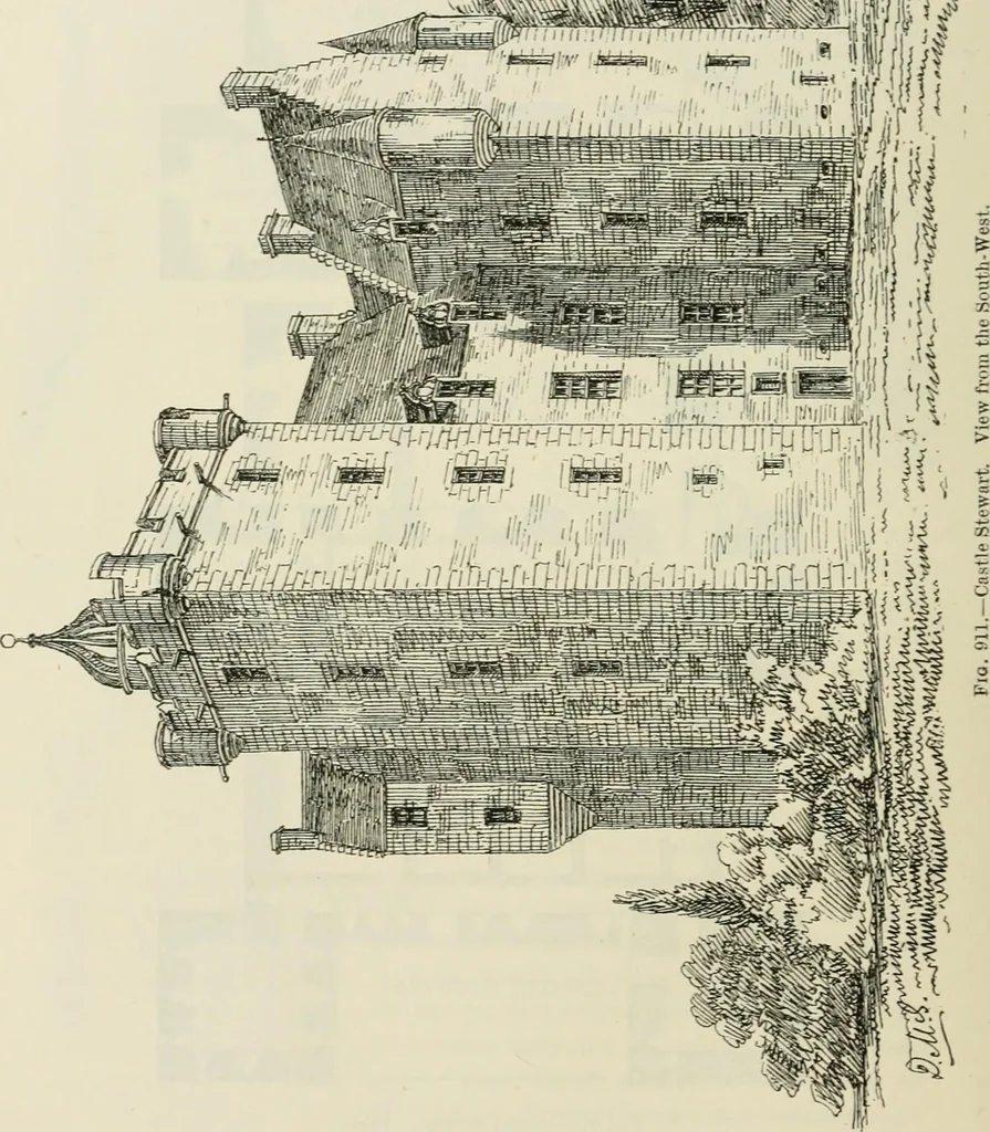 An illustration from The castellated and domestic architecture of Scotland, from the twelfth to the eighteenth century, 1887, leaf 495