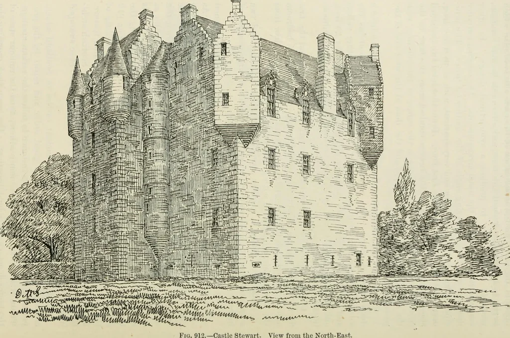 An illustration from The castellated and domestic architecture of Scotland, from the twelfth to the eighteenth century, 1887, leaf 497