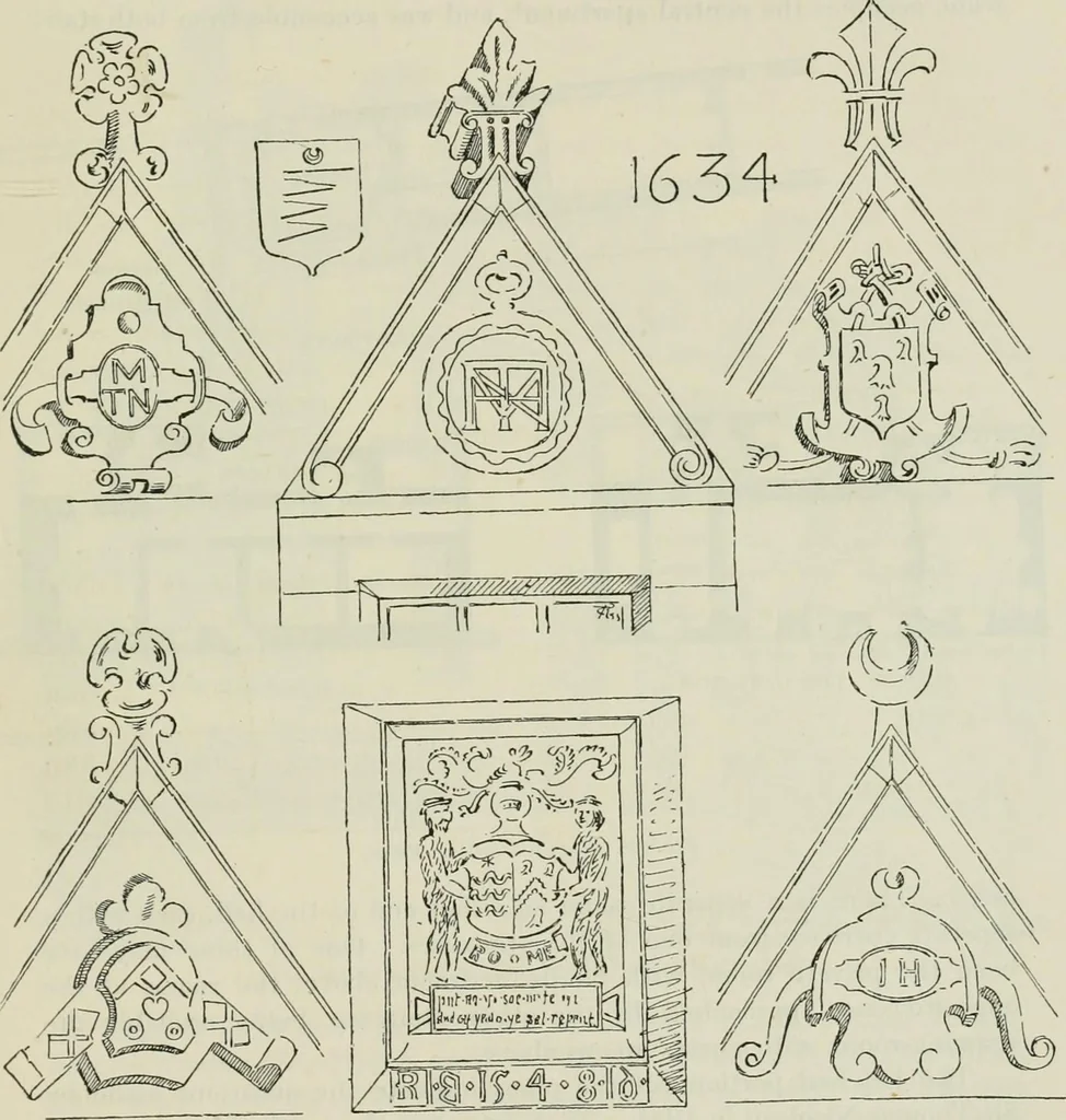 An illustration from The castellated and domestic architecture of Scotland, from the twelfth to the eighteenth century, 1887, leaf 506
