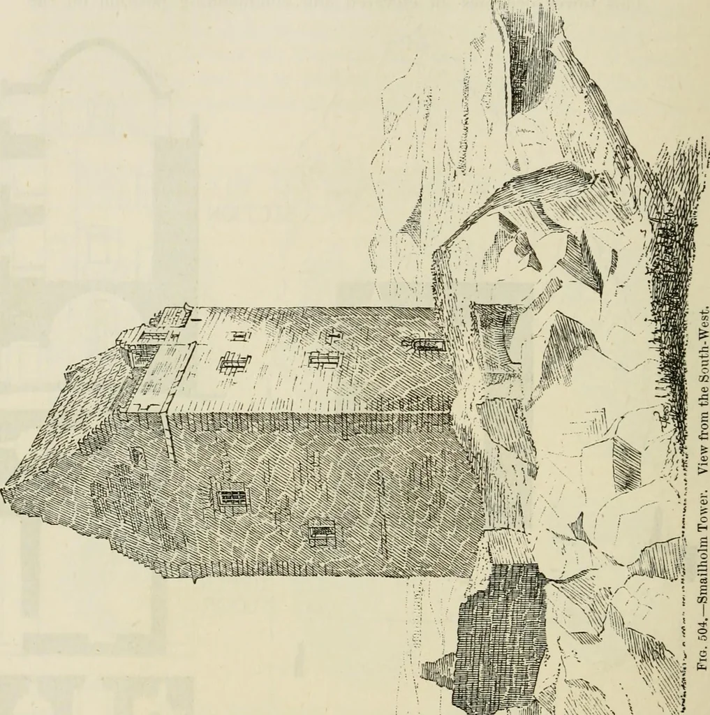An illustration from The castellated and domestic architecture of Scotland, from the twelfth to the eighteenth century, 1887, leaf 51