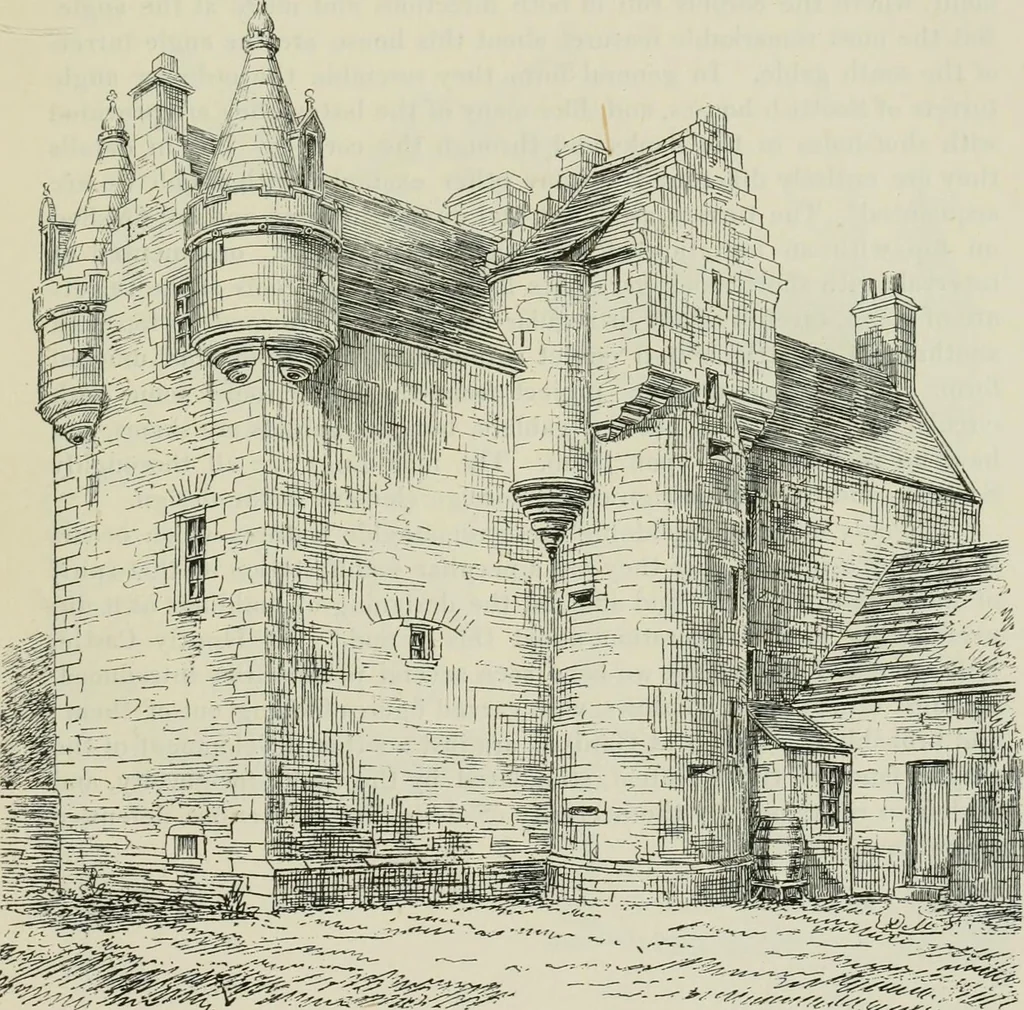 An illustration from The castellated and domestic architecture of Scotland, from the twelfth to the eighteenth century, 1887, leaf 512