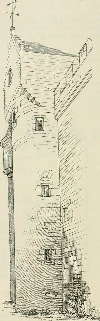 An illustration from The castellated and domestic architecture of Scotland, from the twelfth to the eighteenth century, 1887, leaf 515