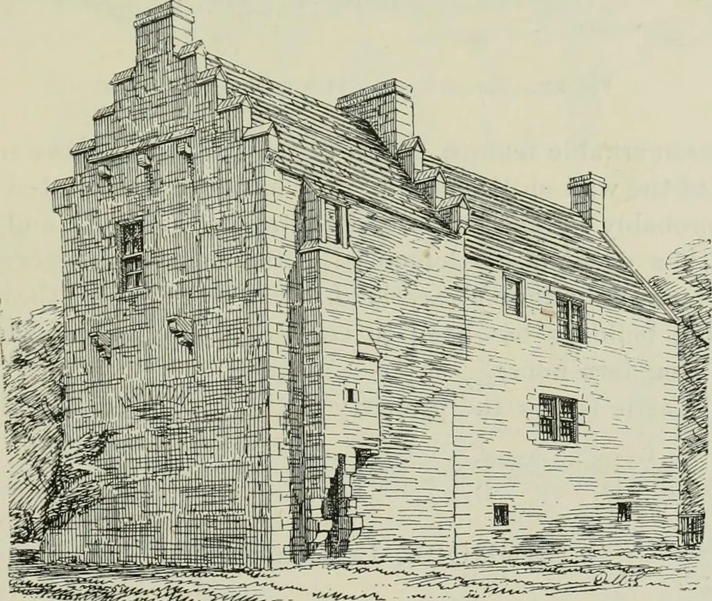 An illustration from The castellated and domestic architecture of Scotland, from the twelfth to the eighteenth century, 1887, leaf 516