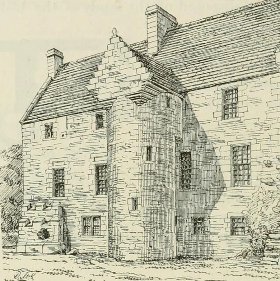 An illustration from The castellated and domestic architecture of Scotland, from the twelfth to the eighteenth century, 1887, leaf 517