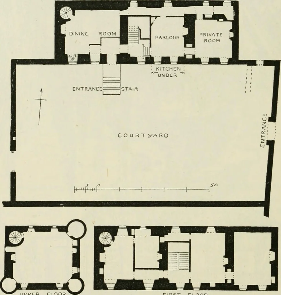 An illustration from The castellated and domestic architecture of Scotland, from the twelfth to the eighteenth century, 1887, leaf 519