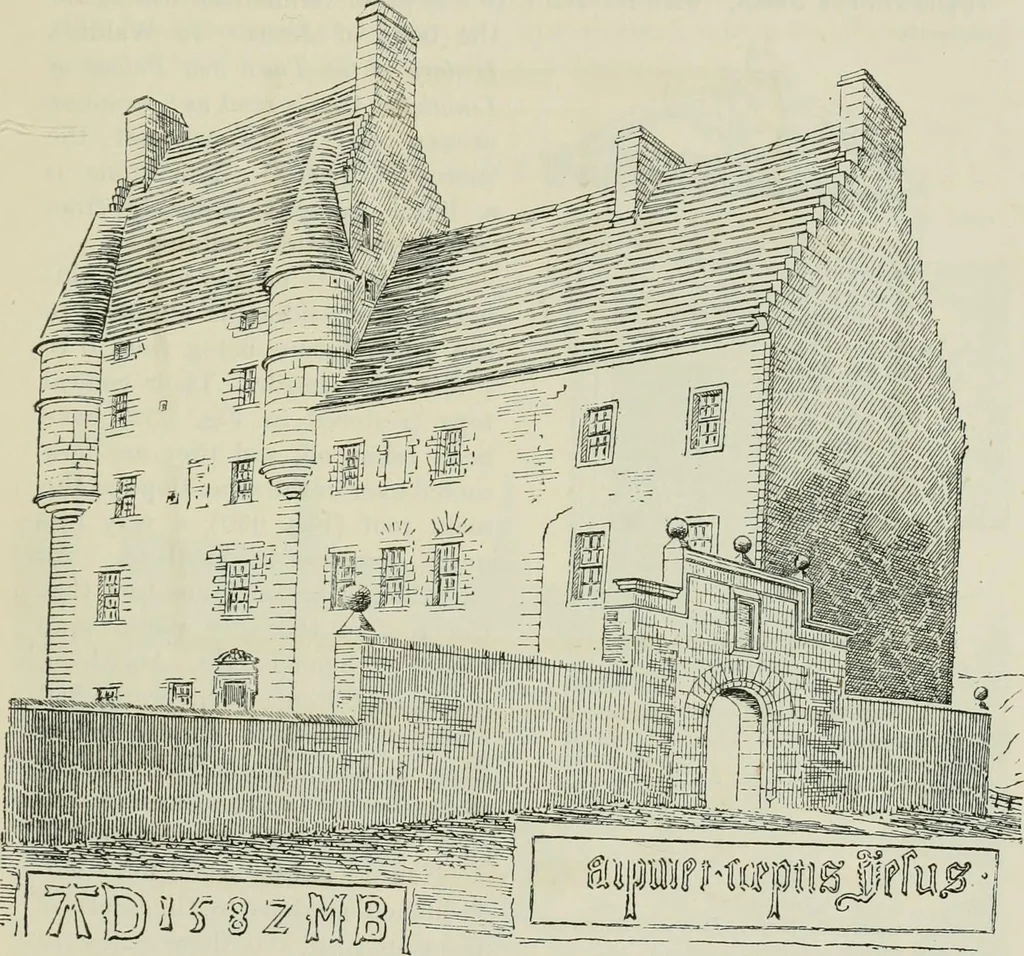 An illustration from The castellated and domestic architecture of Scotland, from the twelfth to the eighteenth century, 1887, leaf 520