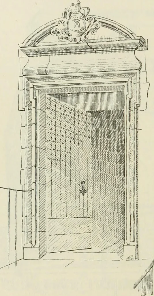 An illustration from The castellated and domestic architecture of Scotland, from the twelfth to the eighteenth century, 1887, leaf 521