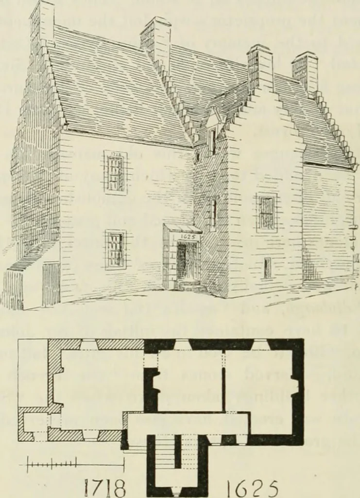 An illustration from The castellated and domestic architecture of Scotland, from the twelfth to the eighteenth century, 1887, leaf 527