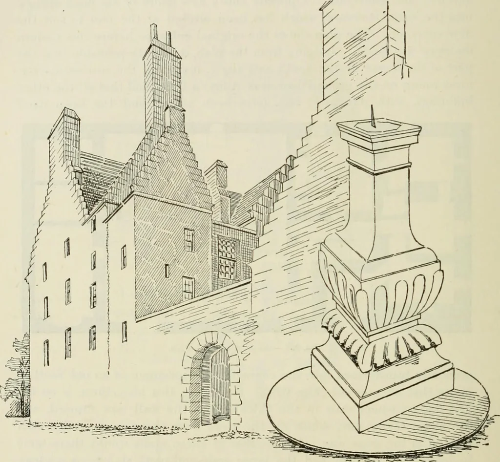 An illustration from The castellated and domestic architecture of Scotland, from the twelfth to the eighteenth century, 1887, leaf 529