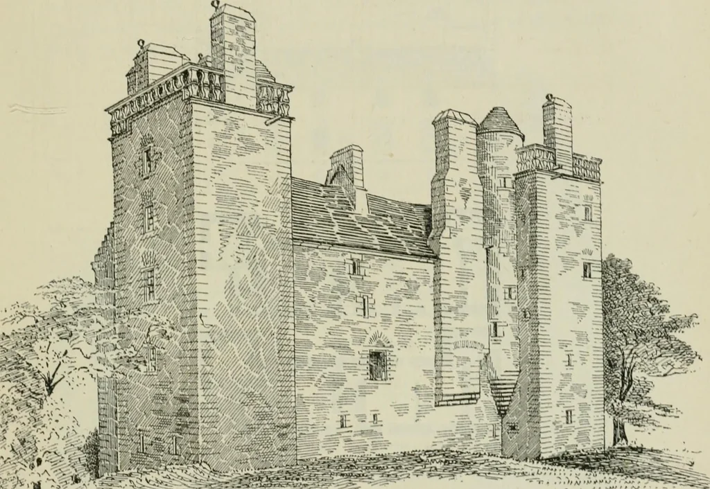 An illustration from The castellated and domestic architecture of Scotland, from the twelfth to the eighteenth century, 1887, leaf 532