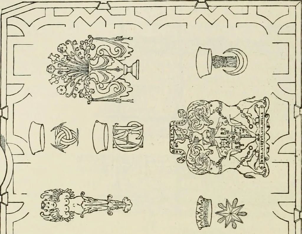 An illustration from The castellated and domestic architecture of Scotland, from the twelfth to the eighteenth century, 1887, leaf 537
