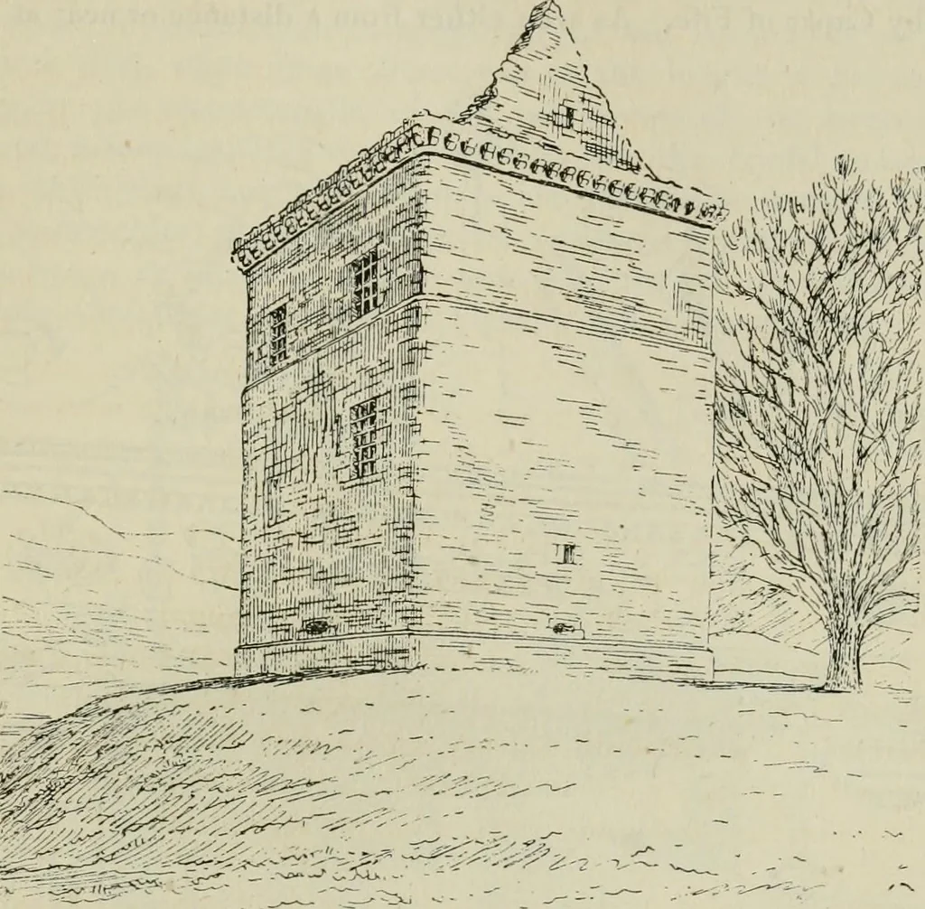 An illustration from The castellated and domestic architecture of Scotland, from the twelfth to the eighteenth century, 1887, leaf 54