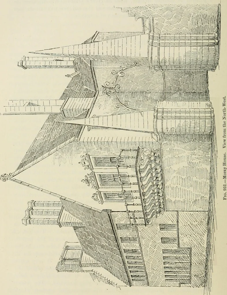 An illustration from The castellated and domestic architecture of Scotland, from the twelfth to the eighteenth century, 1887, leaf 545
