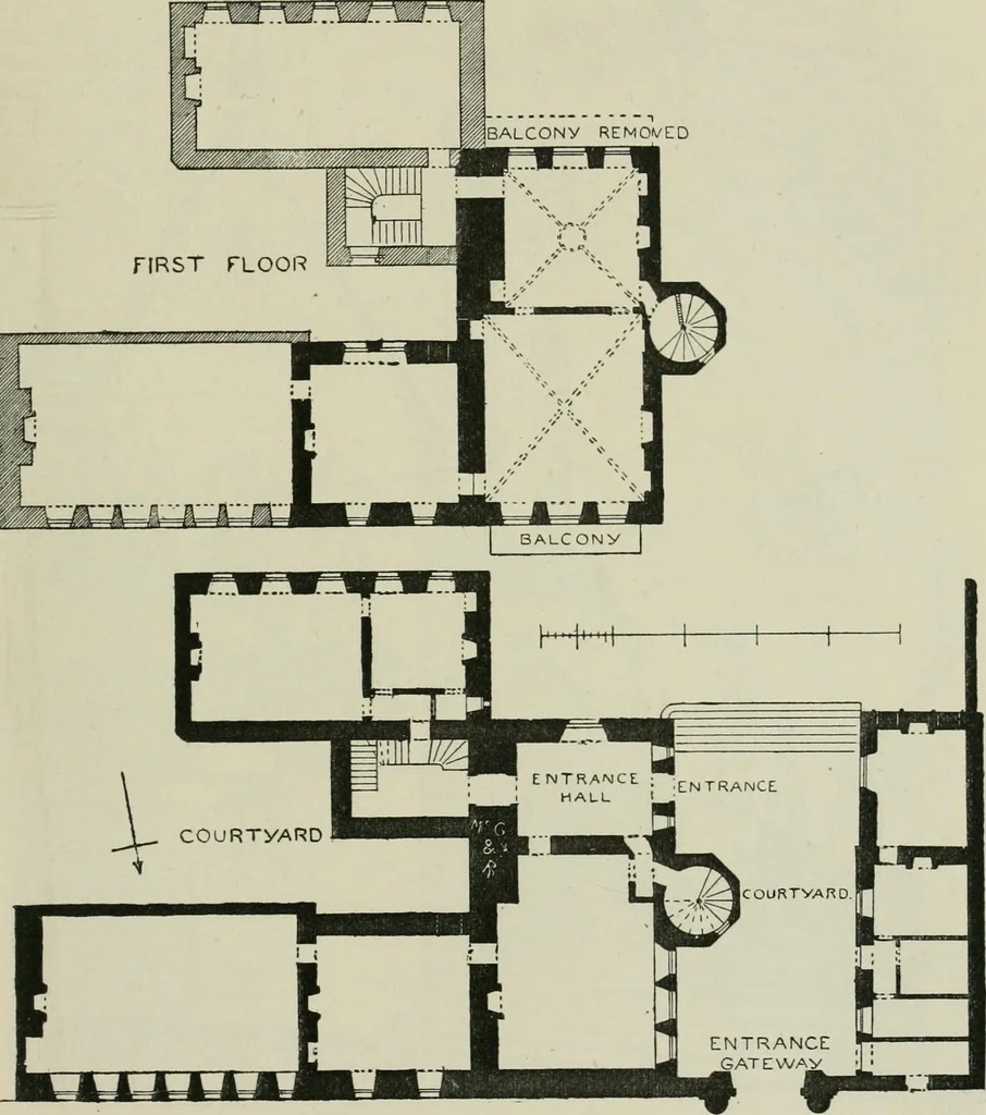An illustration from The castellated and domestic architecture of Scotland, from the twelfth to the eighteenth century, 1887, leaf 546