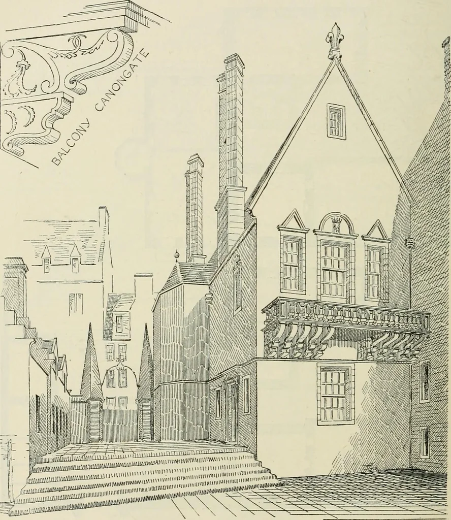 An illustration from The castellated and domestic architecture of Scotland, from the twelfth to the eighteenth century, 1887, leaf 547