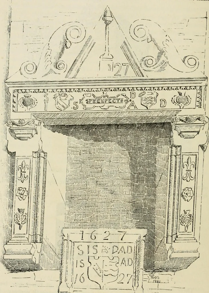 An illustration from The castellated and domestic architecture of Scotland, from the twelfth to the eighteenth century, 1887, leaf 55