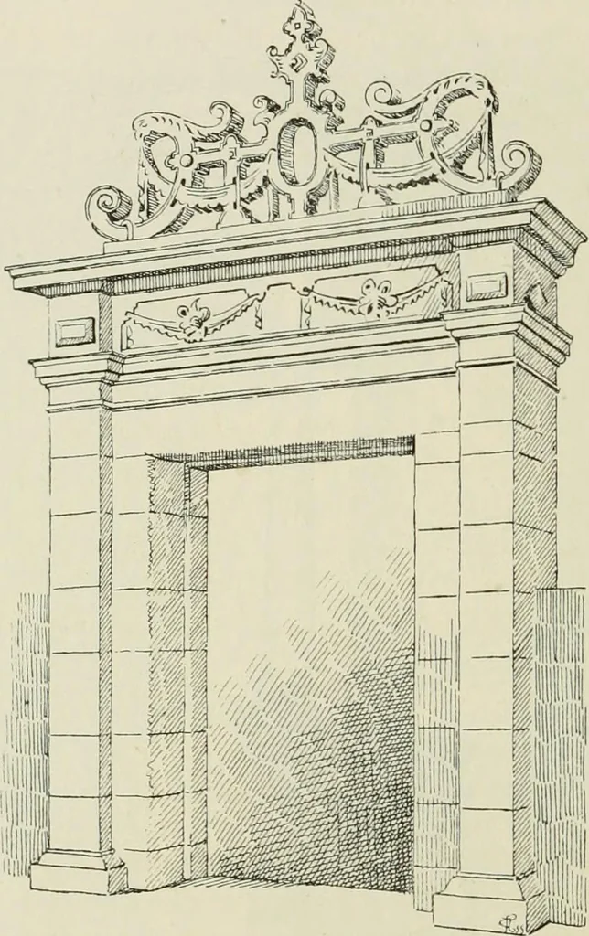An illustration from The castellated and domestic architecture of Scotland, from the twelfth to the eighteenth century, 1887, leaf 551