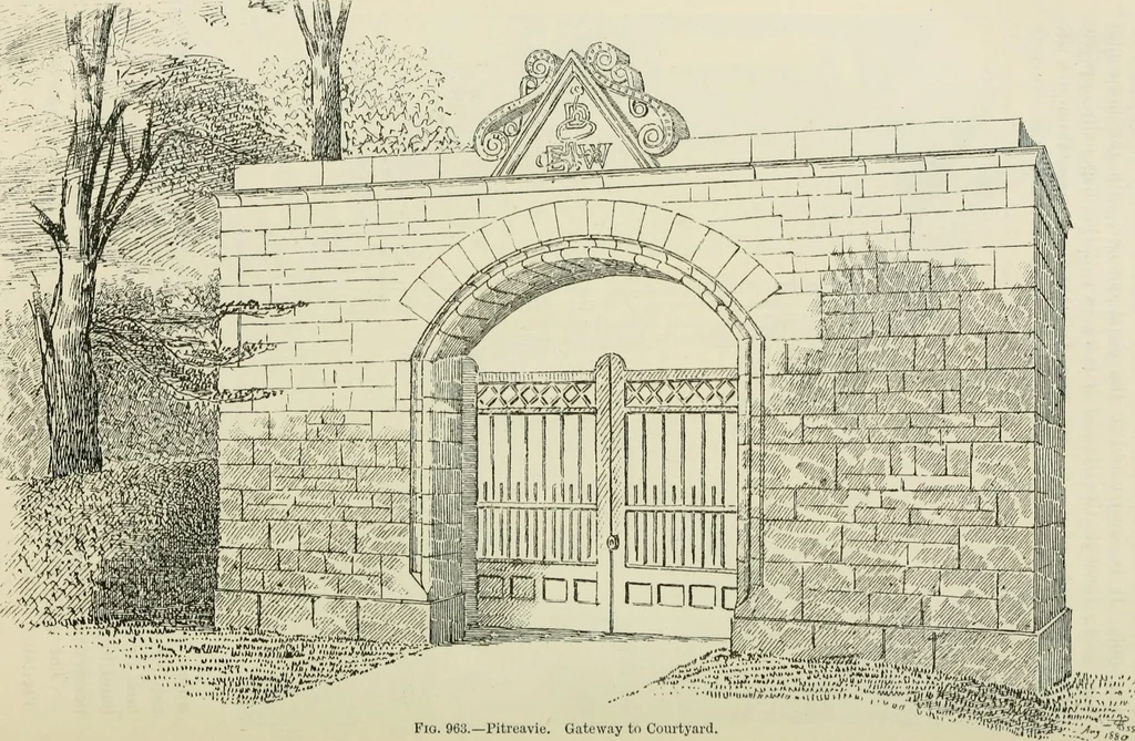 An illustration from The castellated and domestic architecture of Scotland, from the twelfth to the eighteenth century, 1887, leaf 557