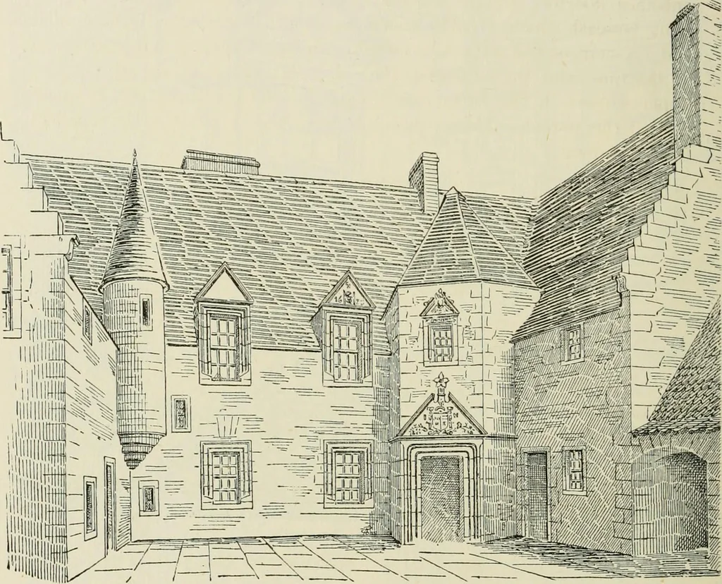An illustration from The castellated and domestic architecture of Scotland, from the twelfth to the eighteenth century, 1887, leaf 563