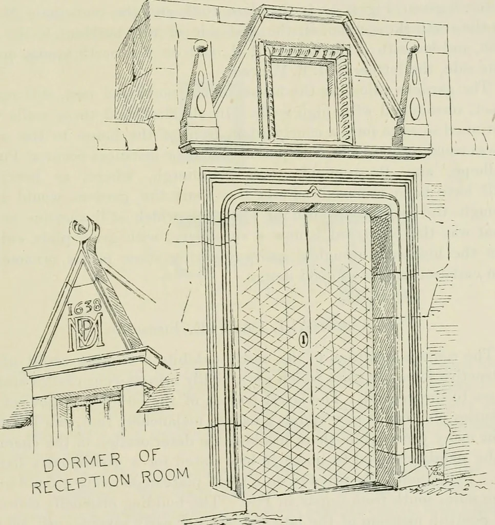 An illustration from The castellated and domestic architecture of Scotland, from the twelfth to the eighteenth century, 1887, leaf 568