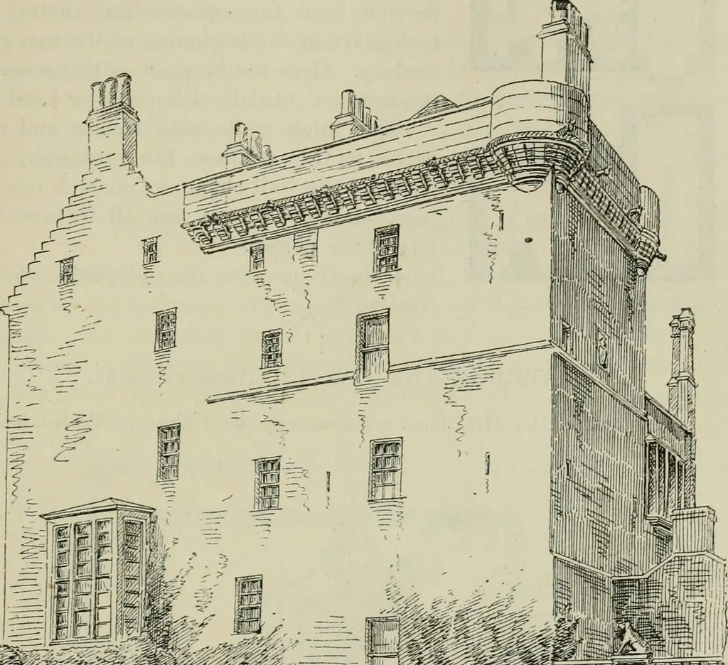 An illustration from The castellated and domestic architecture of Scotland, from the twelfth to the eighteenth century, 1887, leaf 68