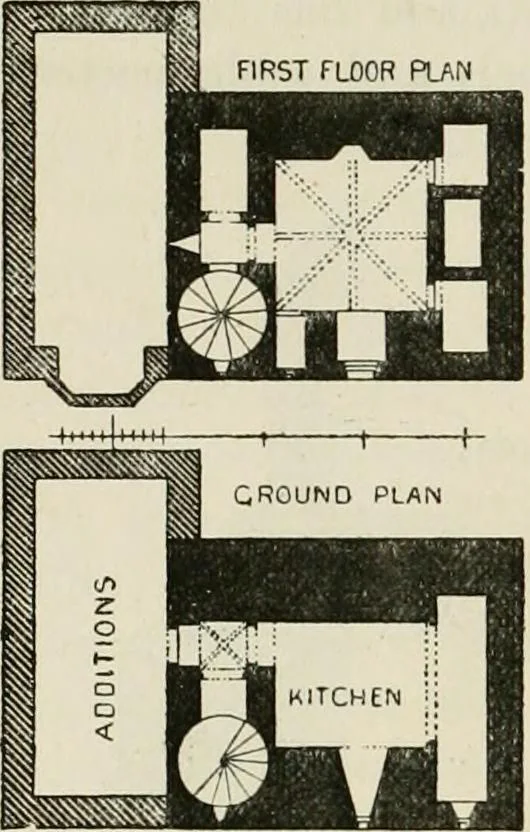 An illustration from The castellated and domestic architecture of Scotland, from the twelfth to the eighteenth century, 1887, leaf 69