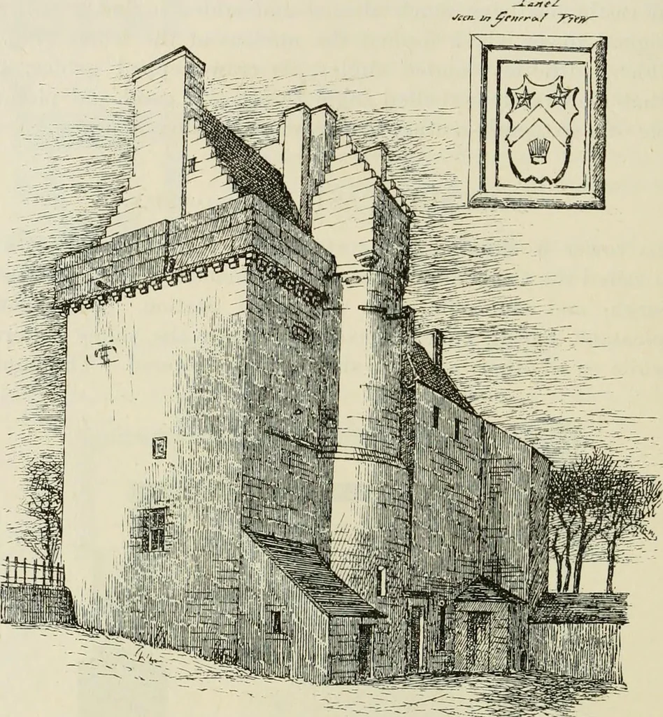 An illustration from The castellated and domestic architecture of Scotland, from the twelfth to the eighteenth century, 1887, leaf 71