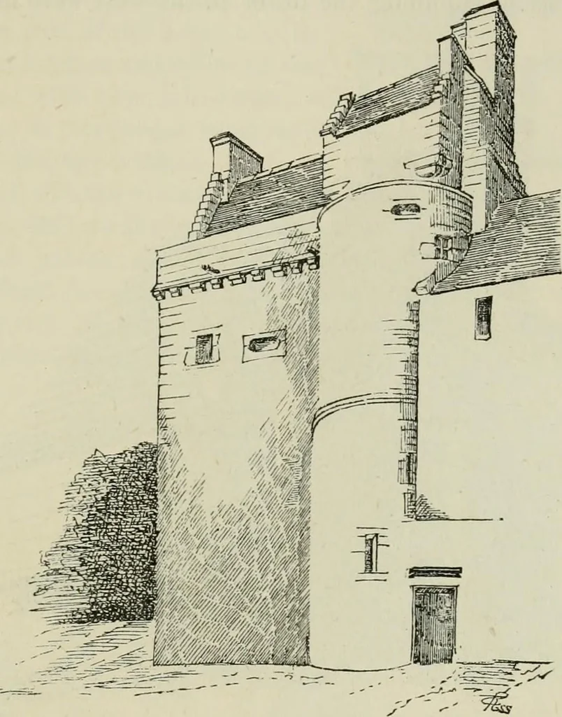 An illustration from The castellated and domestic architecture of Scotland, from the twelfth to the eighteenth century, 1887, leaf 72