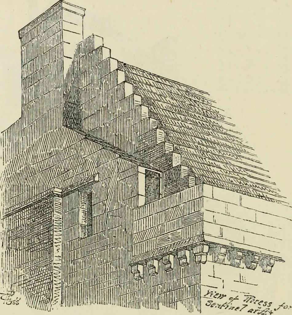 An illustration from The castellated and domestic architecture of Scotland, from the twelfth to the eighteenth century, 1887, leaf 73