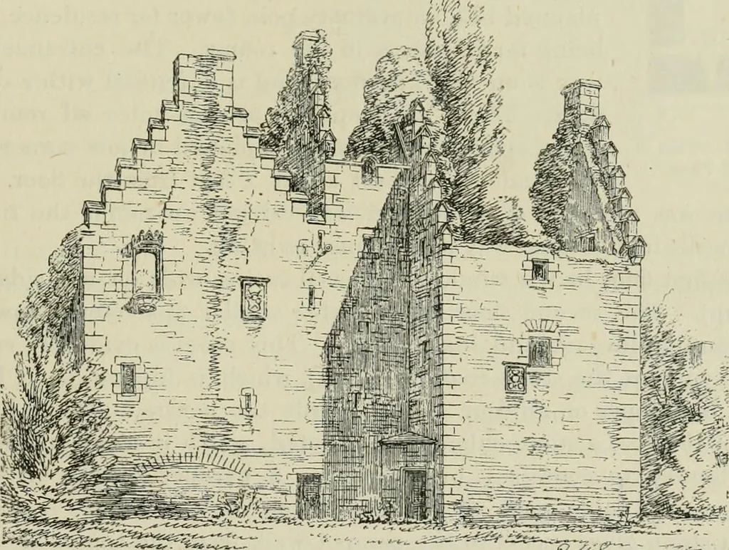 An illustration from The castellated and domestic architecture of Scotland, from the twelfth to the eighteenth century, 1887, leaf 74