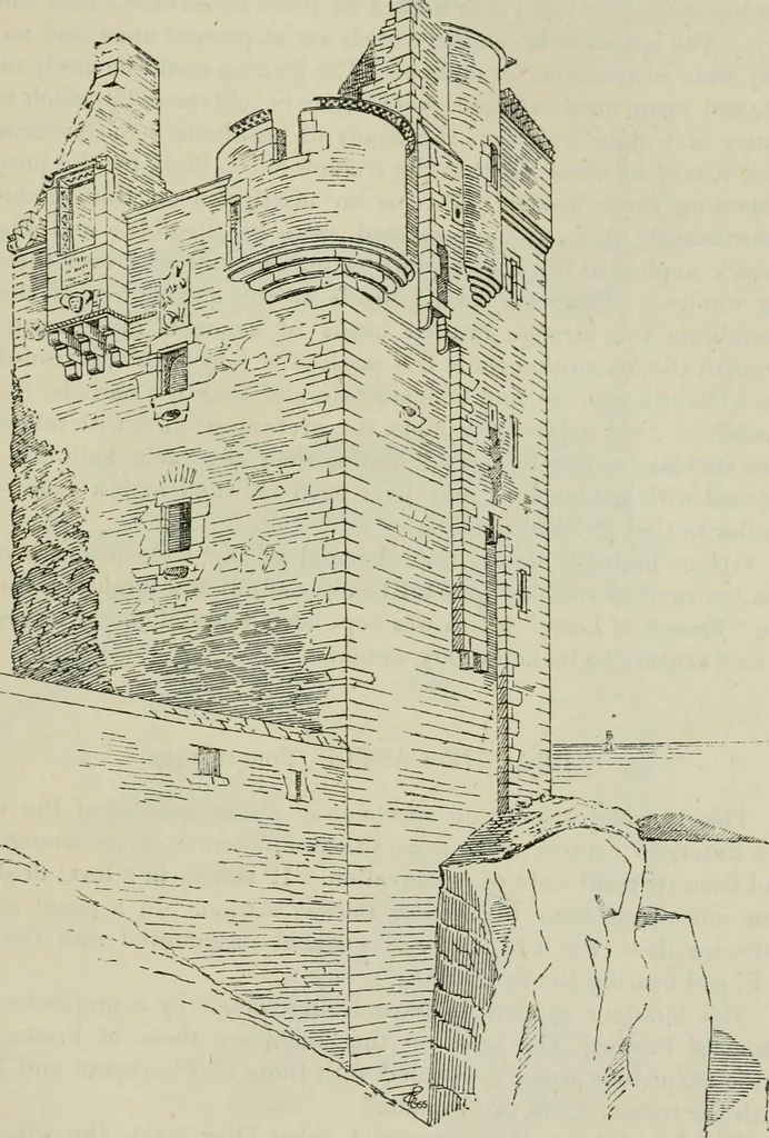 An illustration from The castellated and domestic architecture of Scotland, from the twelfth to the eighteenth century, 1887, leaf 88